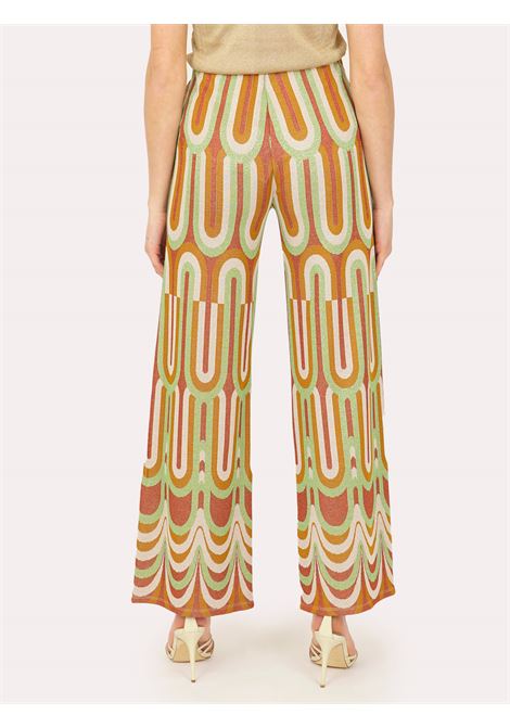 Pantalone ampio in lurex IS COMING | Pantaloni | 5103-663799